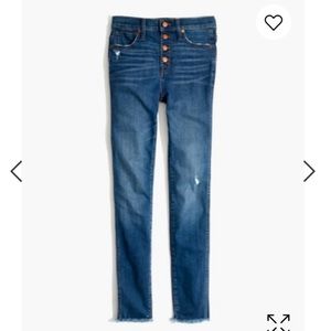 Madewell 10” button fly in Hanna Wash